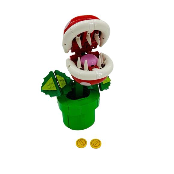 Complete! LEGO Super Mario 71426 Piranha Plant. No Box. No Instructions - Picture 1 of 10